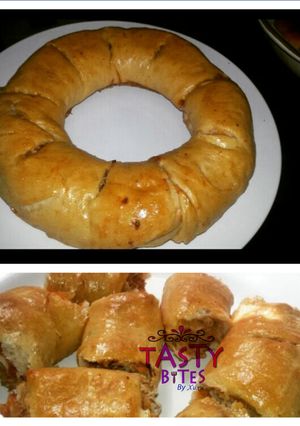 A picture of Rolled pizza.