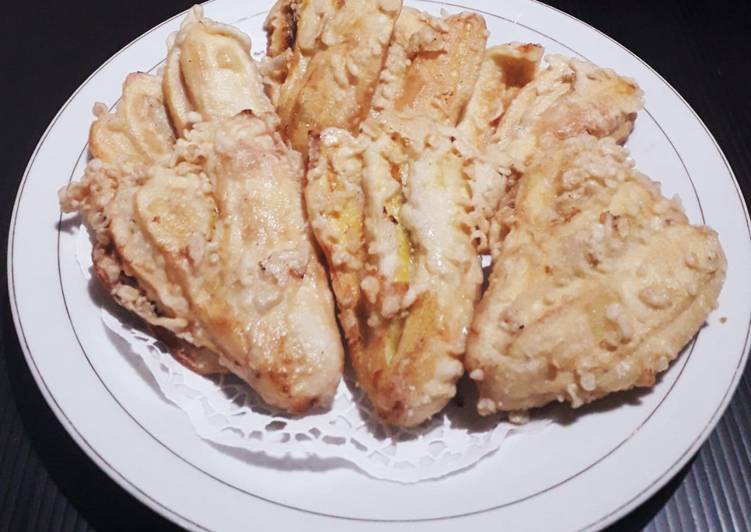 Siap Saji Pisang Goreng Kipas Kriuk Enak Sempurna