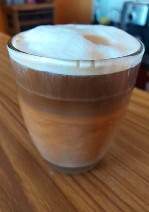 Una foto de Café frío