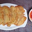 Pisang Peppe' (pisang geprek)