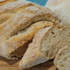 A picture of Quick and easy Crusty Bread.