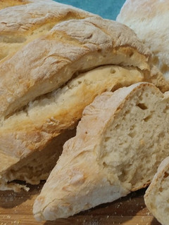 A picture of Quick and easy Crusty Bread.