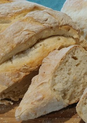 A picture of Quick and easy Crusty Bread.