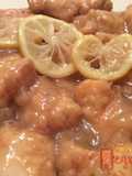 Pollo al limón al estilo chino
