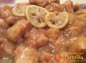 Foto principal de Pollo al limón al estilo chino