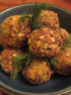 Una foto de Albóndigas vegetales al eneldo