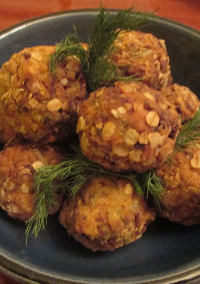 Una foto de Albóndigas vegetales al eneldo