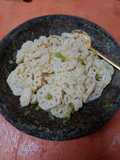 Seblak krupuk cabai hijau