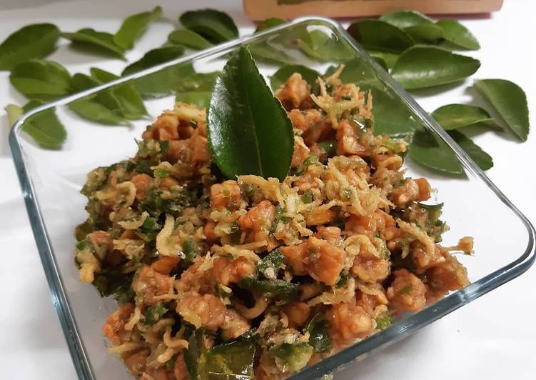 Tempe Teri Cabe hijau Tempe Teri Cabe hijau