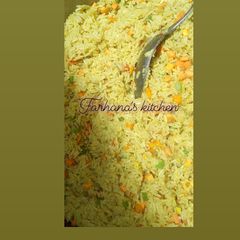 A picture of Simple fried rice.