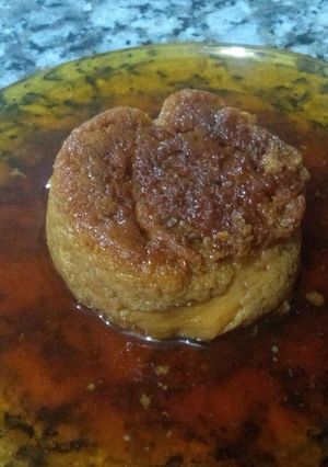 Una foto de Flan casero de 3 Min (Al microondas)