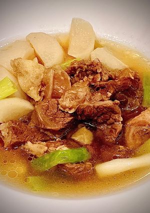 Resep Sup Urat Daging Sapi Dan Lobak Dengan Angcau oleh Nathalia Tj ...