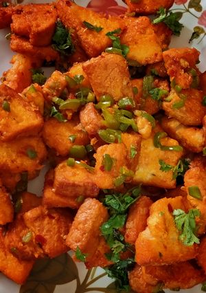 A picture of Bread chilli milli.