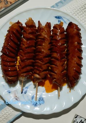 Foto resep Sosis Bakar Saus Tiram