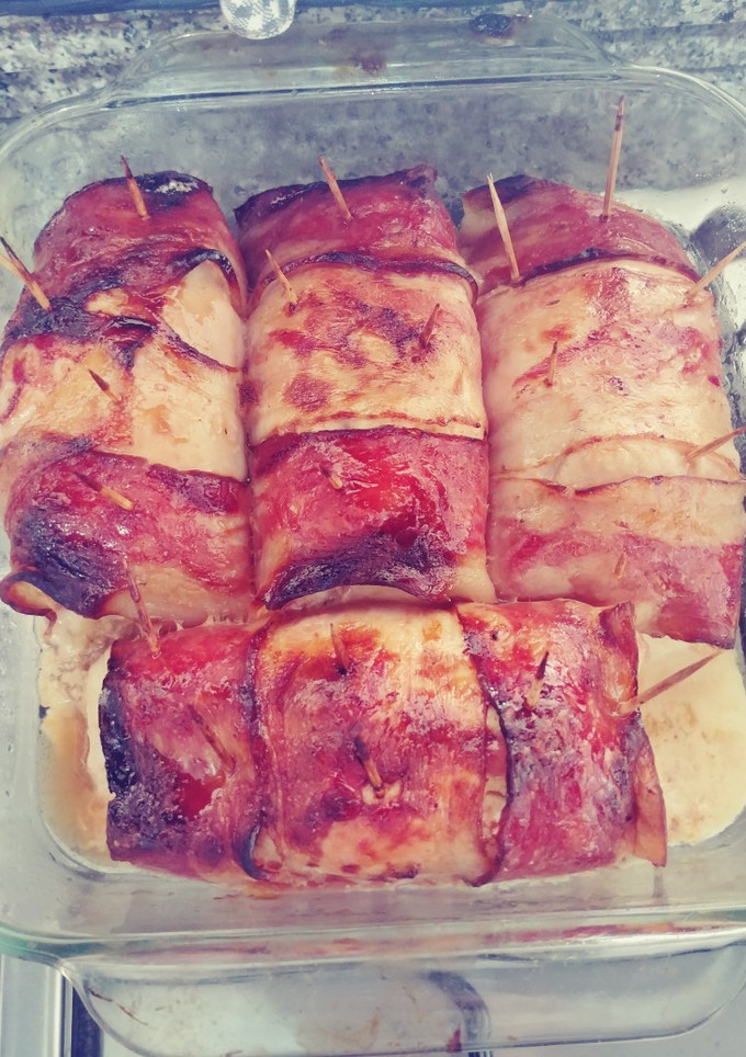 Una foto de Pechugas rellenas 😍