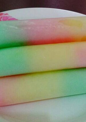 Foto resep Rainbow stick ice