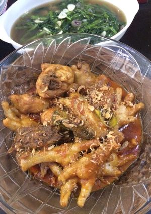 Foto resep Ceker & ayam pedas