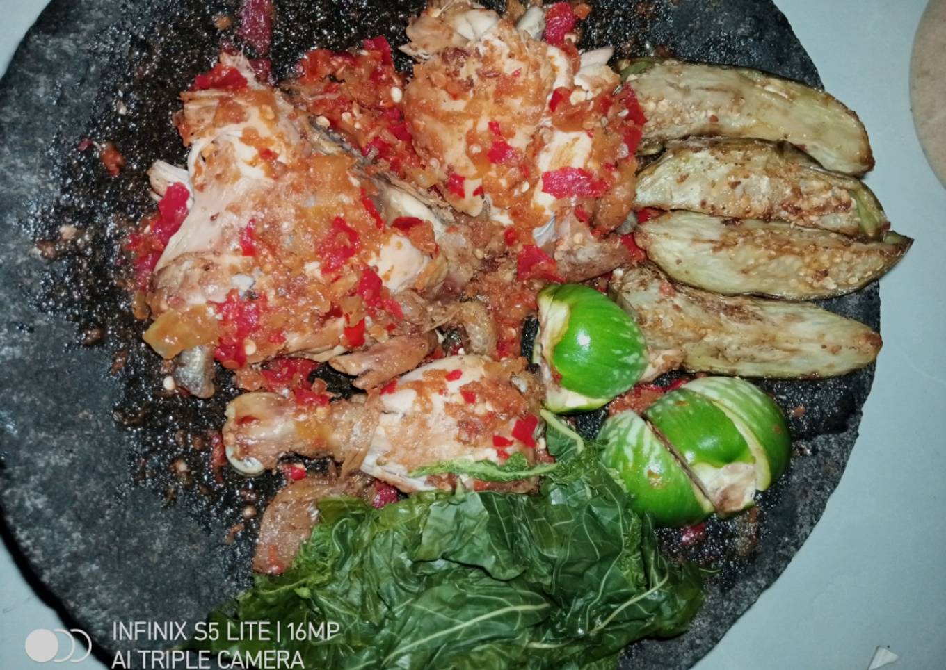 Ayam penyet enak & gampang