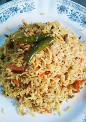 সব্জী পোলাও (sabji polau recipe in Bengali) রেসিপির প্রধান ছবি