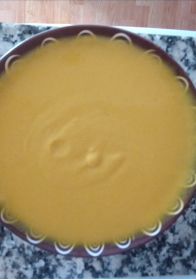 Una foto de Crema de calabaza