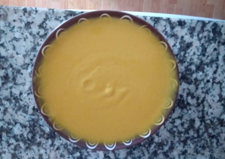 Recipe of Homemade Crema de calabaza