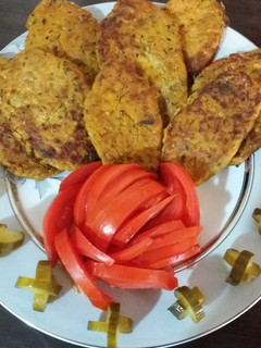 عکسی از دستور کتلت بادمجان