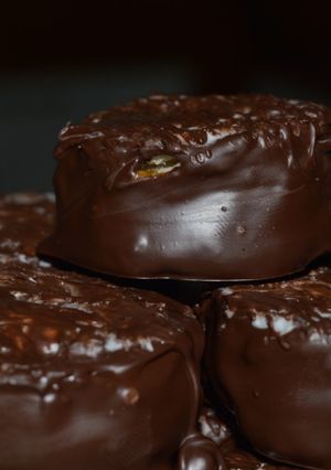 Una foto de Alfajores de galleta de Arroz