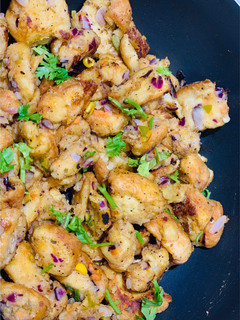 A picture of Bread Egg Scramble.