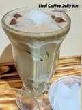 Thai Coffee Jelly Ice