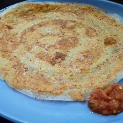 A picture of Egg dosa Andhra special.