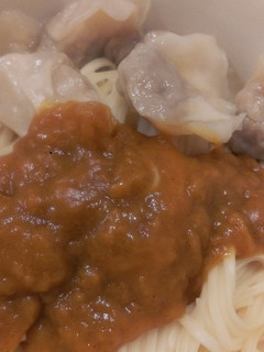 咖哩餛飩拌麵 的食譜成品照片