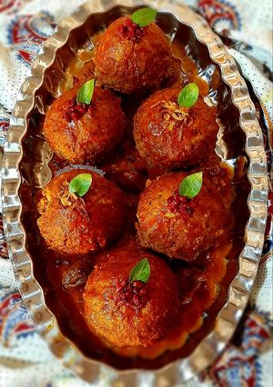 عکسی از دستور کوفته تبریزی 😋😍 با ریز نکات