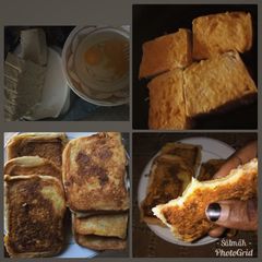 A picture of Golden bread/Toast.