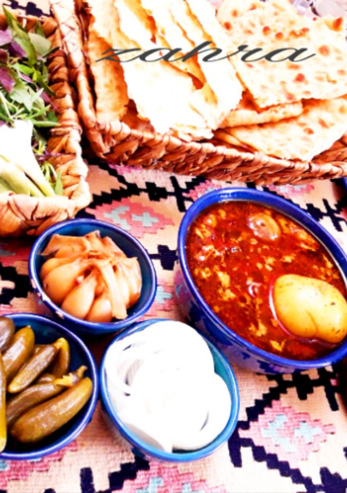 عکسی از دستور آبگوشت خراسانی