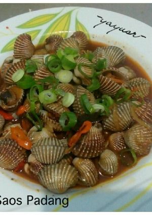 Foto resep Kerang Saos Padang simple (no ngulek)