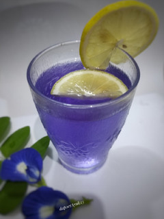 Foto resep Es Lemon Teh Bunga Telang