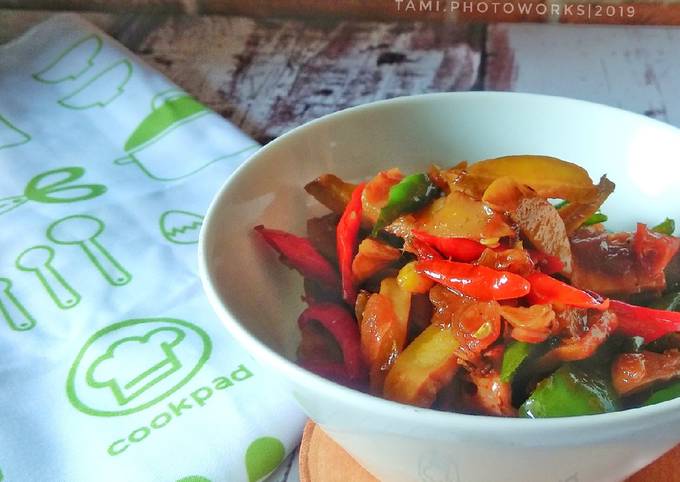 Resep  memasak Jengki tumis kecap cabe-cabean dijamin gurih