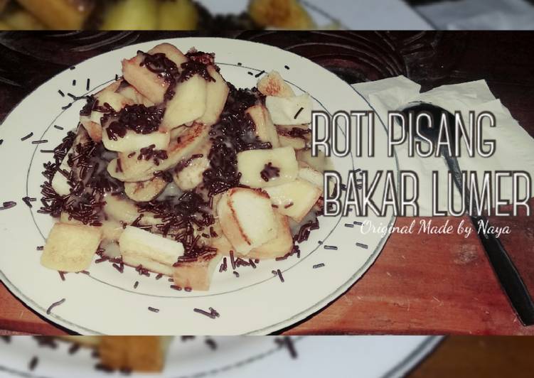 Roti Bakar Pisang Lumer Simpel