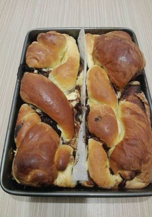 Kakaós ostoros kalács recept fotója