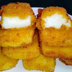 Milk Fry | Fried Milk Which Will Melt In Your Mouth A picture of Milk Fry | Fried Milk Which Will Melt In Your Mouth.
