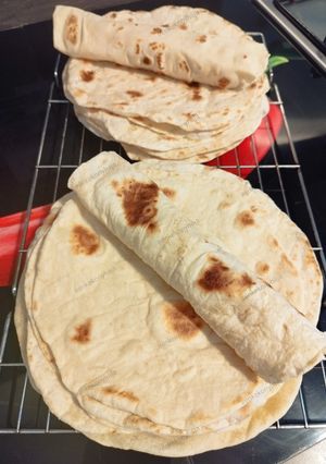 Házi tortilla recept fotója