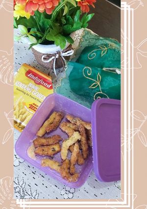 Foto resep Stik cireng nasi ayam bumbu tabur