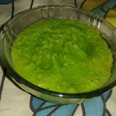 A picture of Amrood ki chutney.