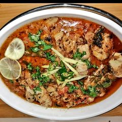 Fish karhai #WEARETOGETHER A picture of Fish karhai #WEARETOGETHER.