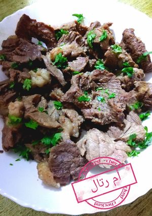 صورة لوصفة لحم غنم مشوي بطريقتي 🐏🍖🥩