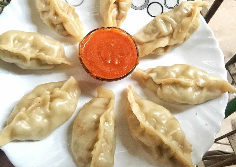 Homemade Chicken MOMOS