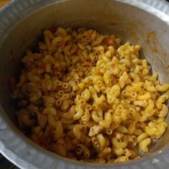 A picture of Desi style pasta.
