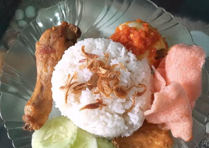 Nasi uduk betawi ala Master Cheft 😀