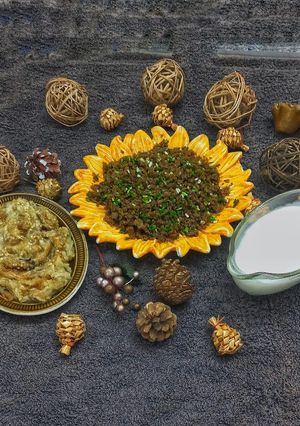 A picture of Winter special dish hara lehsan.