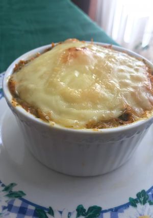 Una foto de Budín al horno de zapallo italiano con zanahoria